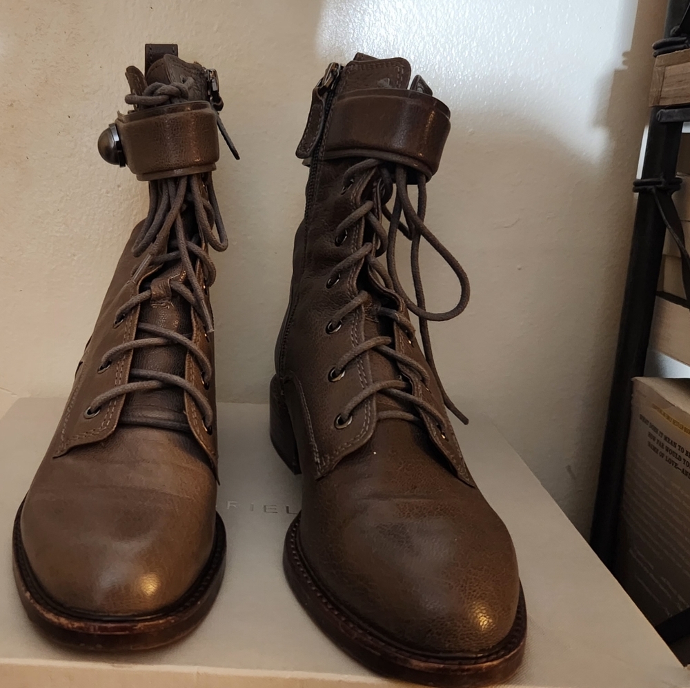 Louise et Cie Leather Ankle Bootie